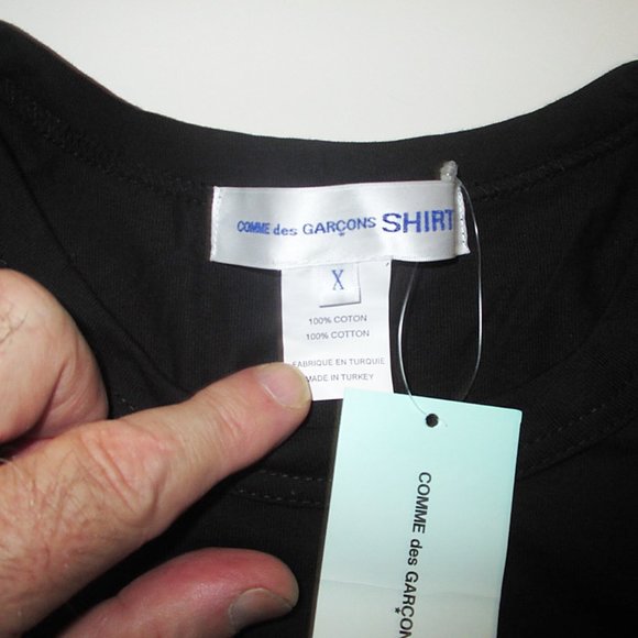 Comme des Garcons black shirt with open armpits - Picture 5 of 6